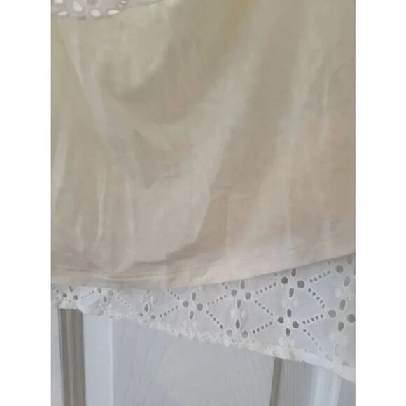 Caballero Eyelet Button Down Shirt Blouse XS NWT - Picture 3 of 8